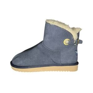 Koolaburra by UGG Women's Remley Mini Boots Insignia Blue Suede Size 6